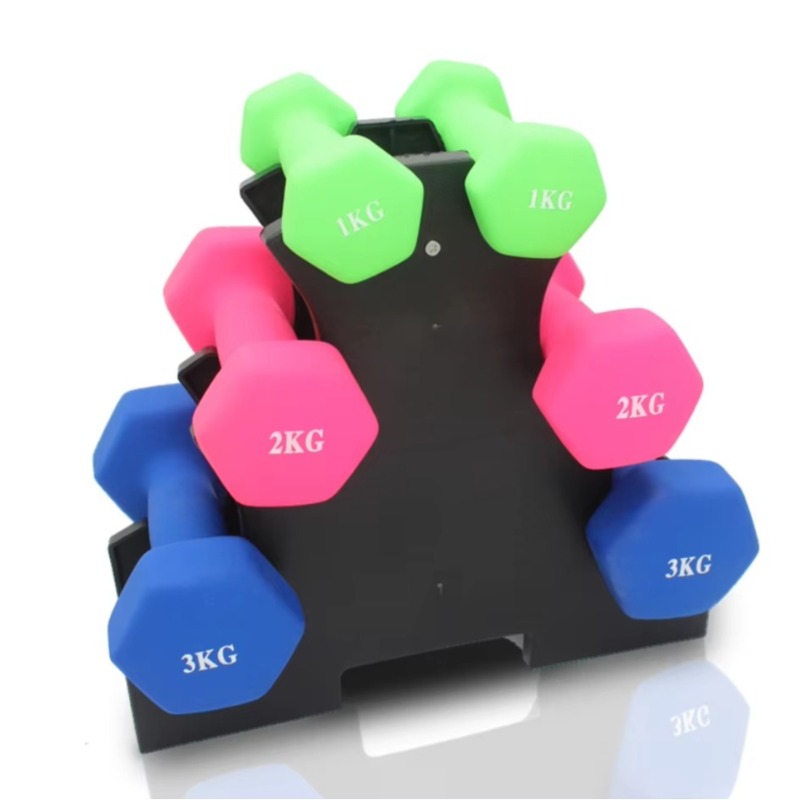 Home Gym Dumbbells - Трехуровневая стойка для гантелей: прочная стальная