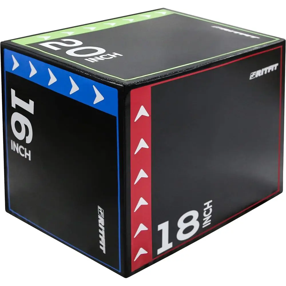 Home Gym Jump Box - Набор плиометрических боксов 3-в-1 - 30x24x20,