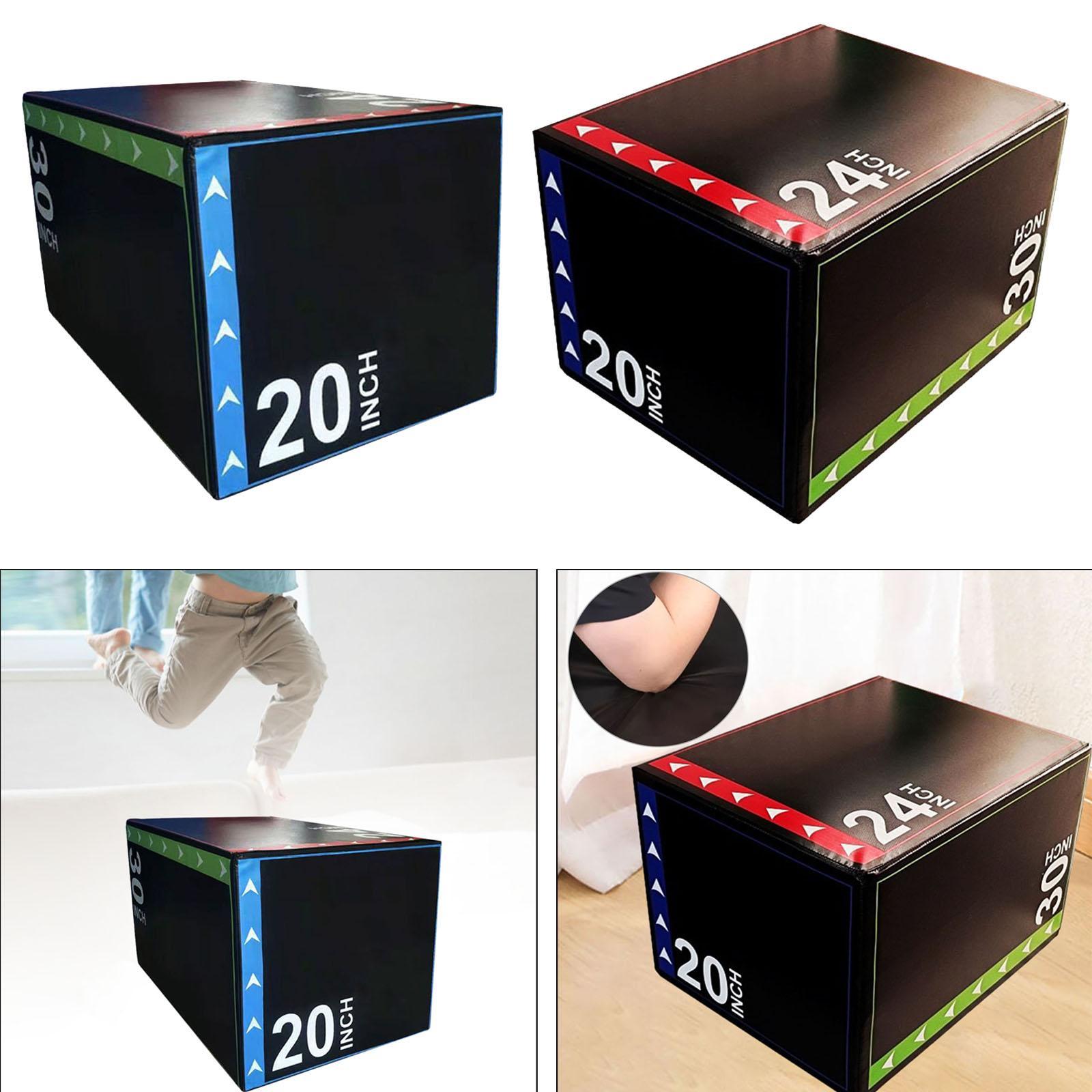 Home Gym Jump Box - Коробка для прыжков 3-в-1, плиометрическая коробка