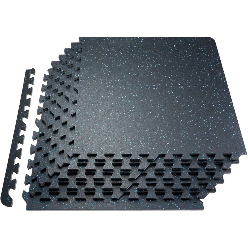 Home Gym Rubber Flooring - Соединяющиеся коврики из вспененного каучука для