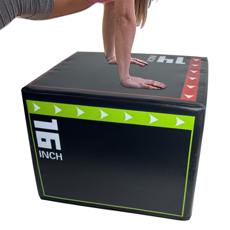 Home Gym Jump Box - Плиометрическая коробка для прыжков, противоударная, нескользящая