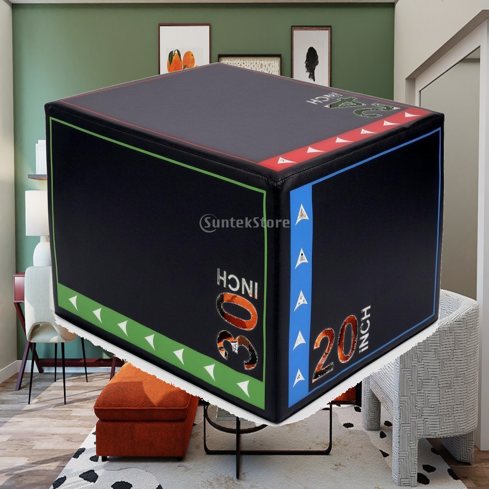 Home Gym Jump Box - Мягкий плиометрический ящик для прыжков из