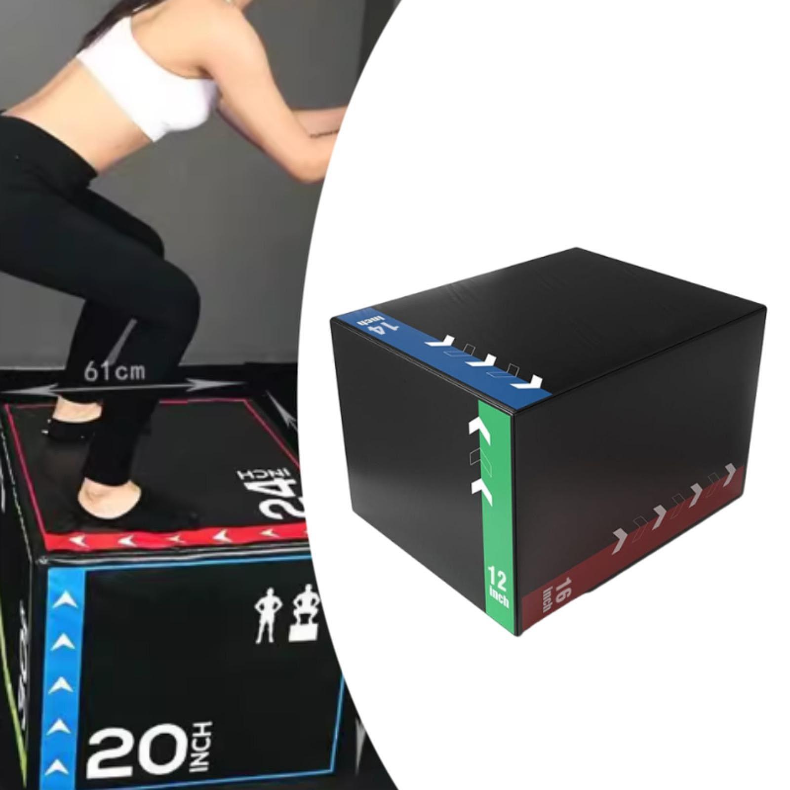 Home Gym Jump Box - Плиометрическая коробка для прыжков, сверхмощная универсальная