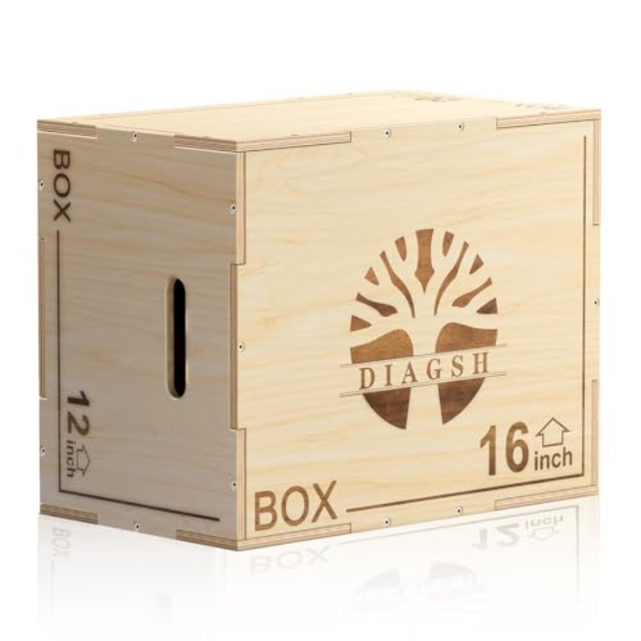 Home Gym Jump Box - Плиометрическая платформа Plyo Box - 3-в-1,