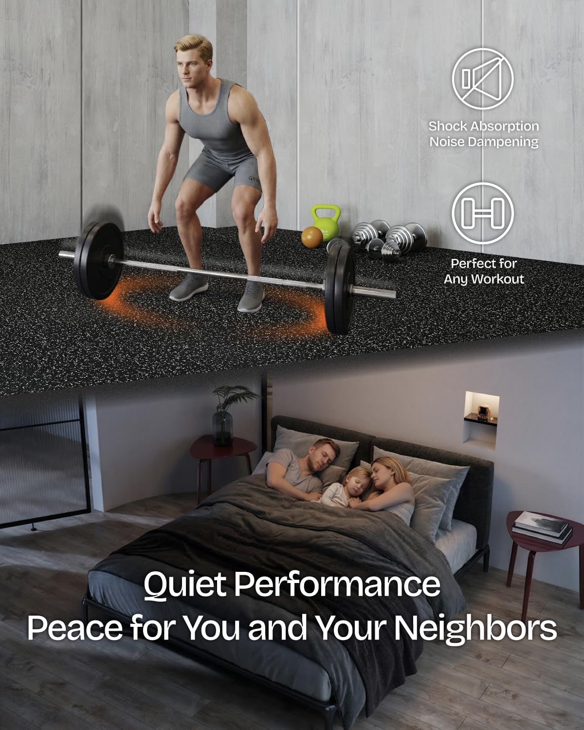 Набор напольных покрытий для с – обзор и цена Home Gym Rubber Flooring