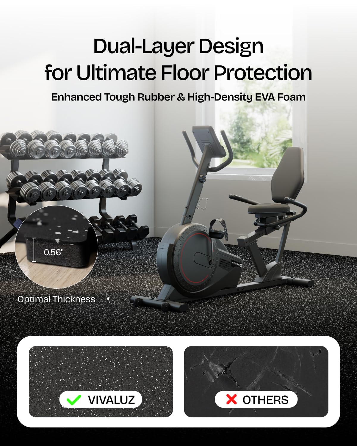Набор напольных покрытий для с – обзор и цена Home Gym Rubber Flooring