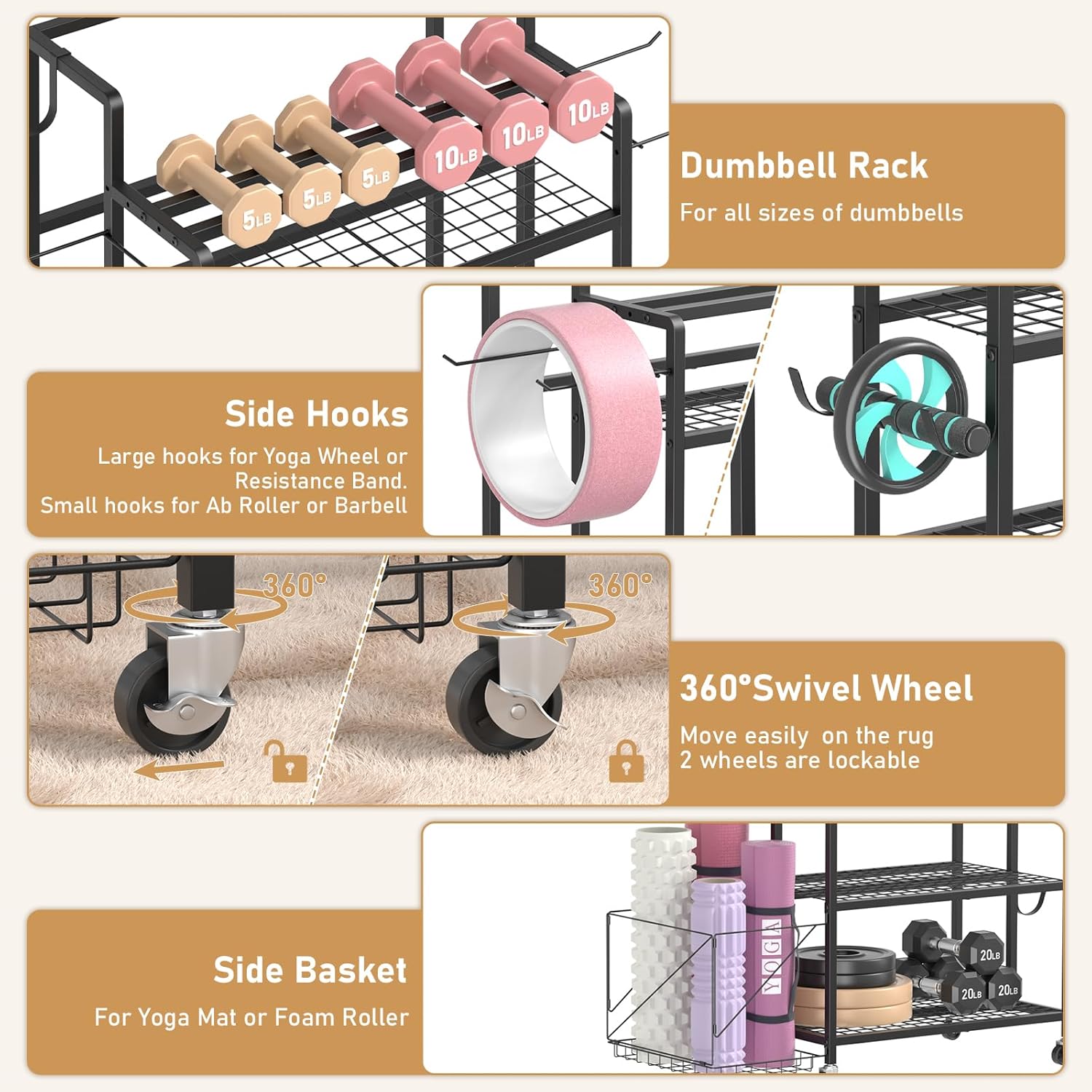 Хранилище для домашнего спортз – обзор и цена Home Gym Dumbbells