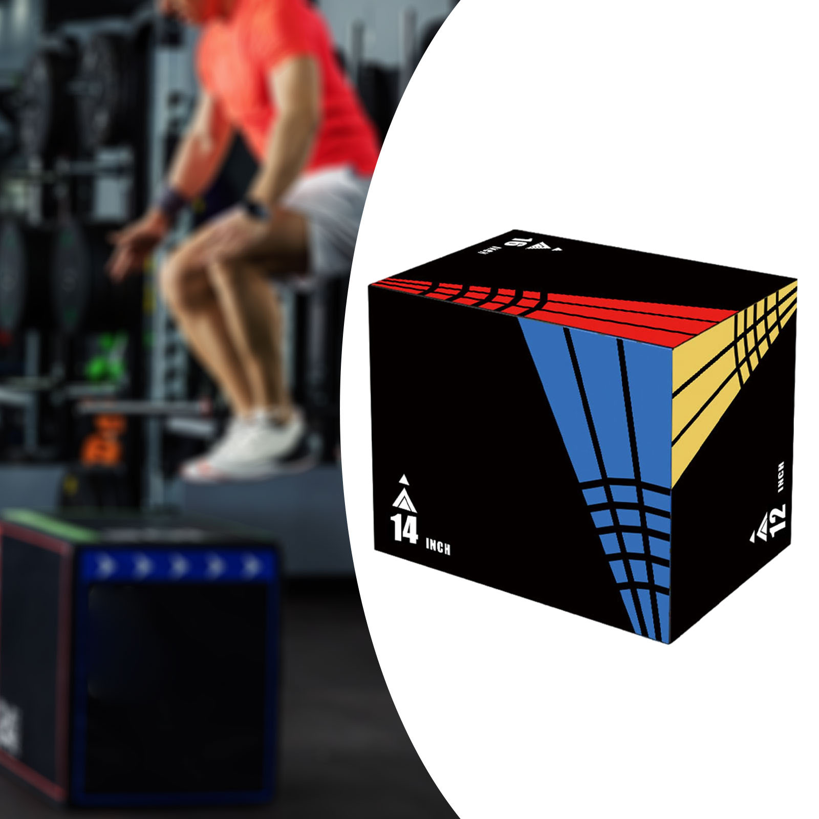 Коробка для прыжков 3-в-1, пли – обзор и цена Home Gym Jump Box