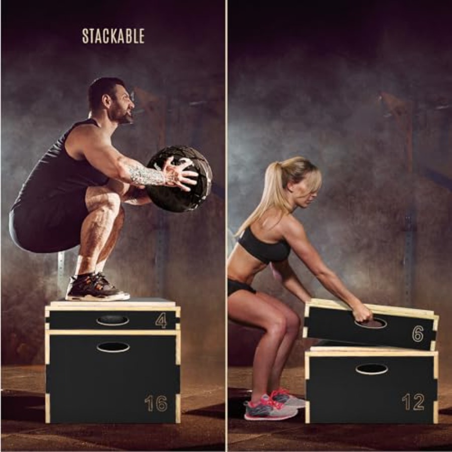 Деревянный плиометрический бок – обзор и цена Home Gym Jump Box