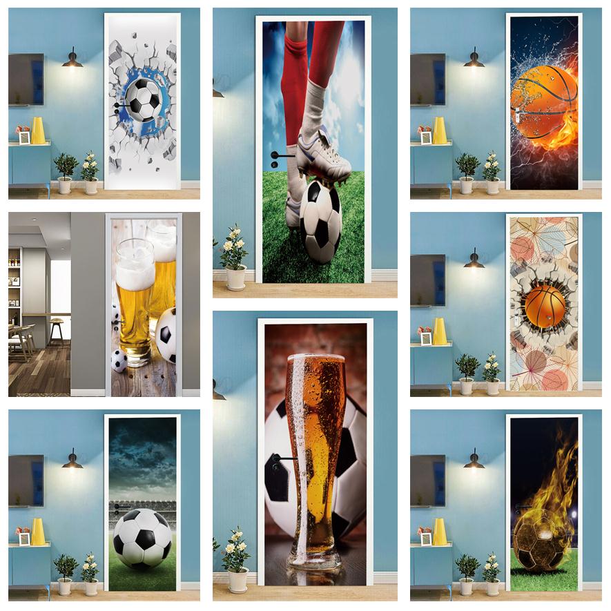 3D обои с изображением футболь – обзор и цена Home Gym Decor