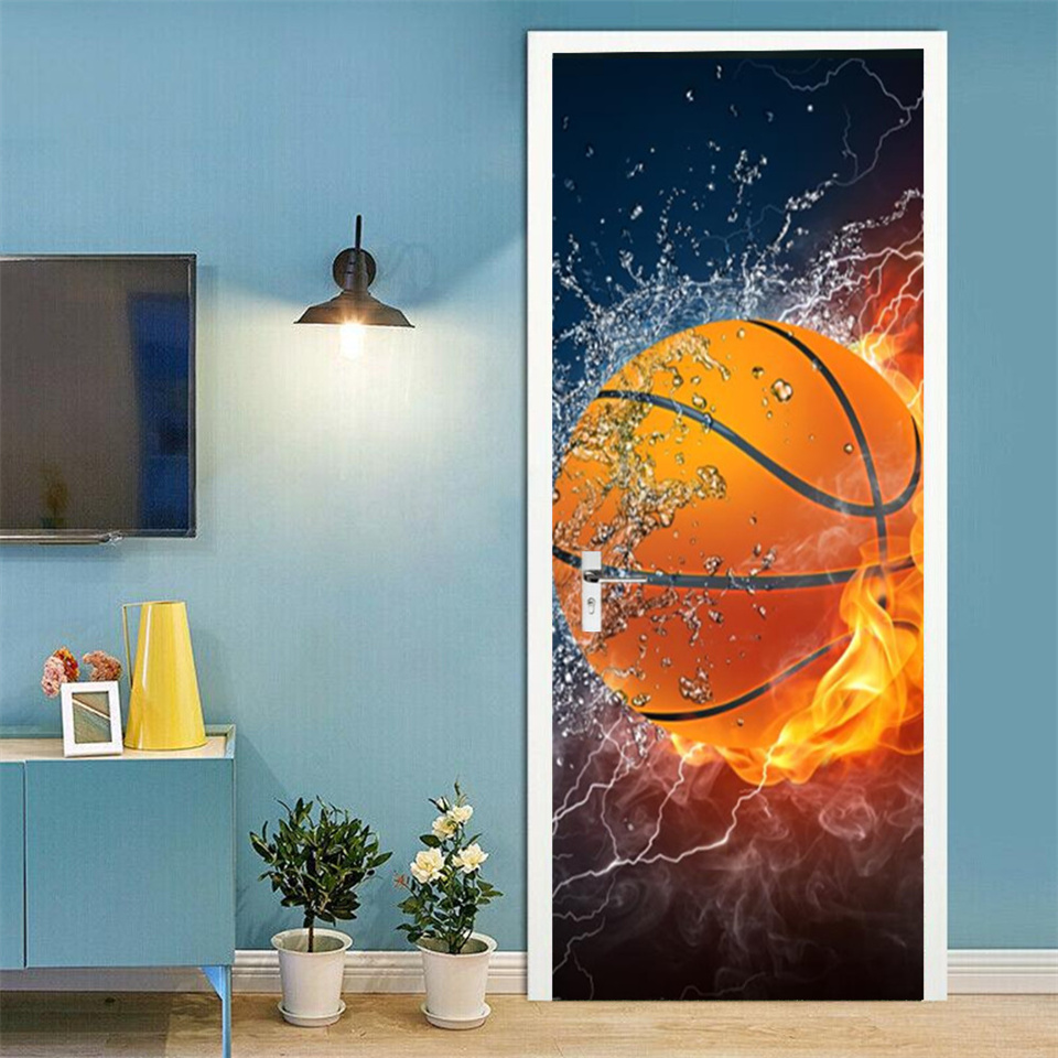 3D обои с изображением футболь – обзор и цена Home Gym Decor