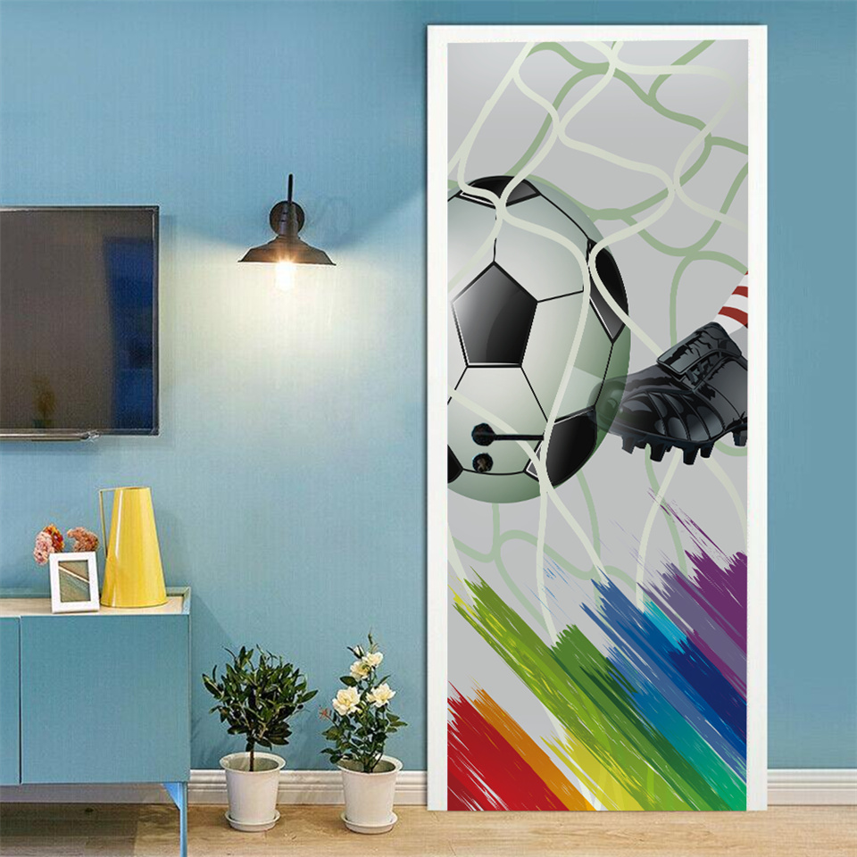 3D обои с изображением футболь – обзор и цена Home Gym Decor