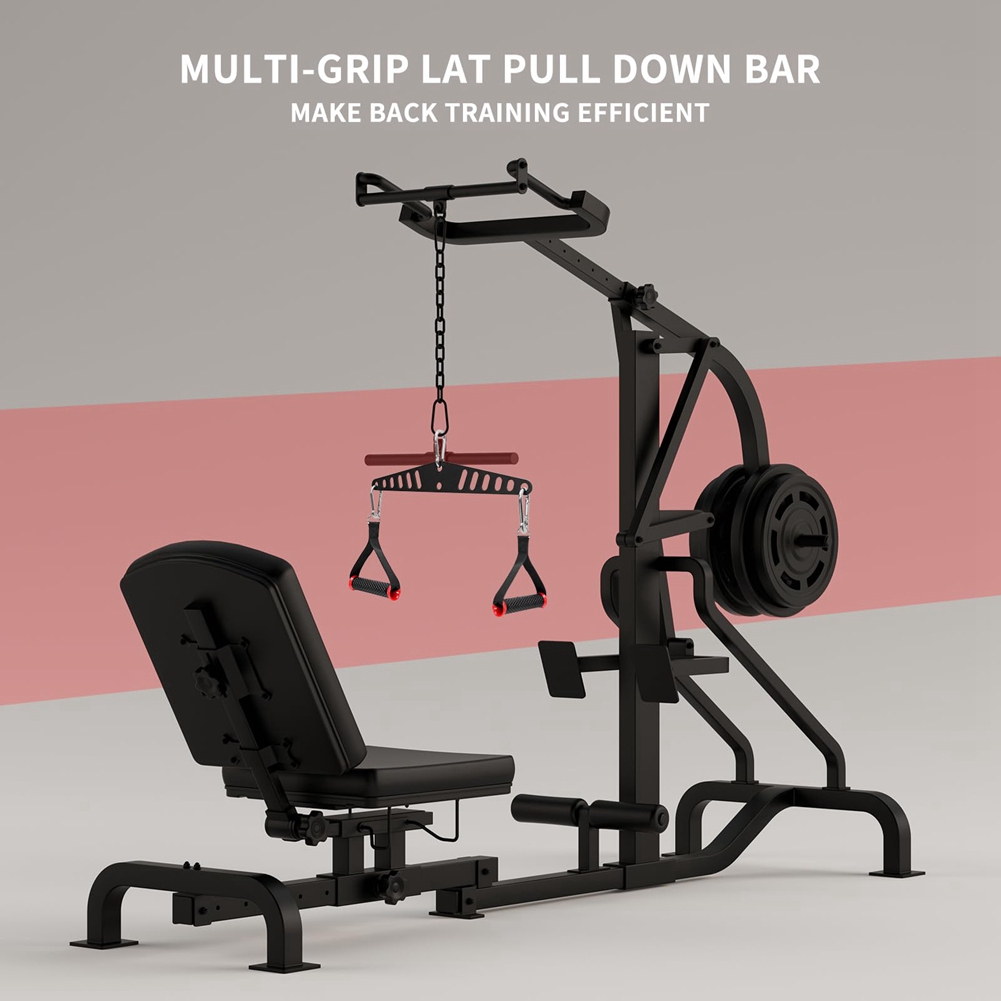ABME Multi-Grip LAT Pull Down  – обзор и цена Home Gym Cable Machine