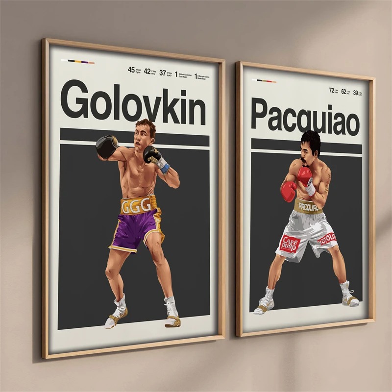 Постер Pop Canelo alvрезы, эст – обзор и цена Home Gym Decor