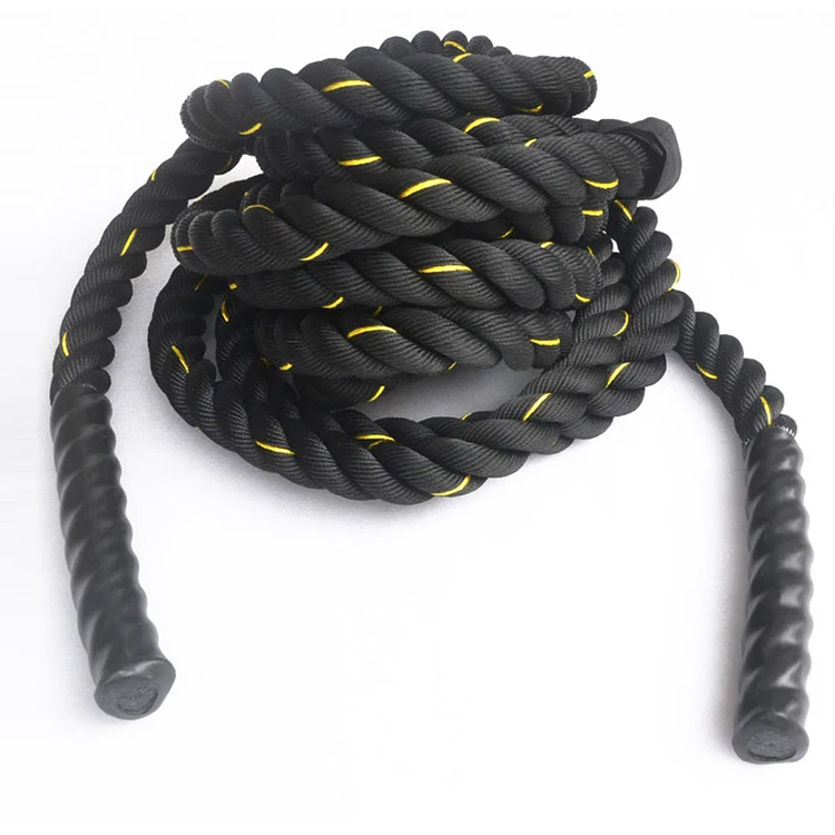 Трос для тренировок и скалолаз – обзор и цена Battle Rope Heavy