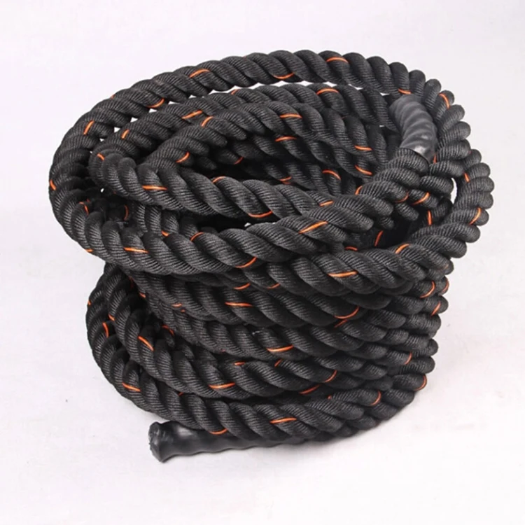 Трос для тренировок и скалолаз – обзор и цена Battle Rope Heavy