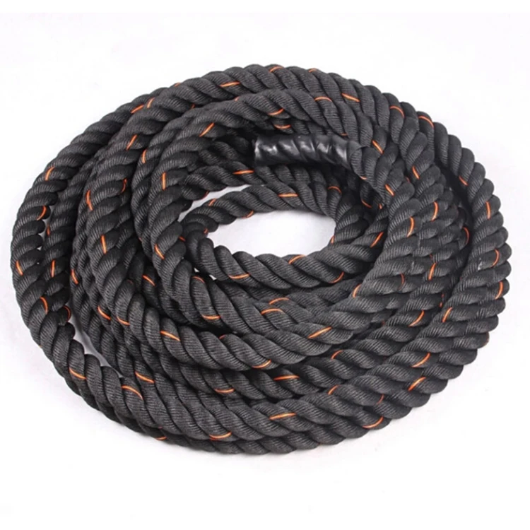 Трос для тренировок и скалолаз – обзор и цена Battle Rope Heavy