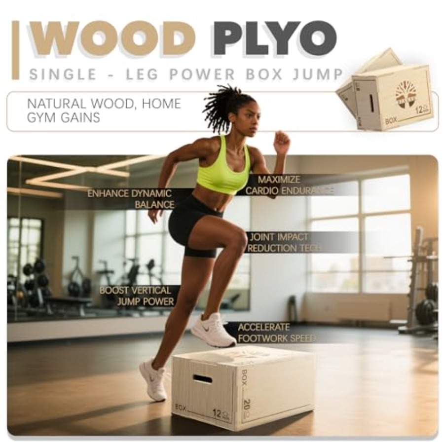 Плиометрическая платформа Plyo – обзор и цена Home Gym Jump Box