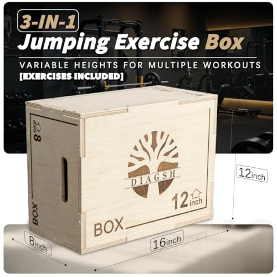Плиометрическая платформа Plyo – обзор и цена Home Gym Jump Box