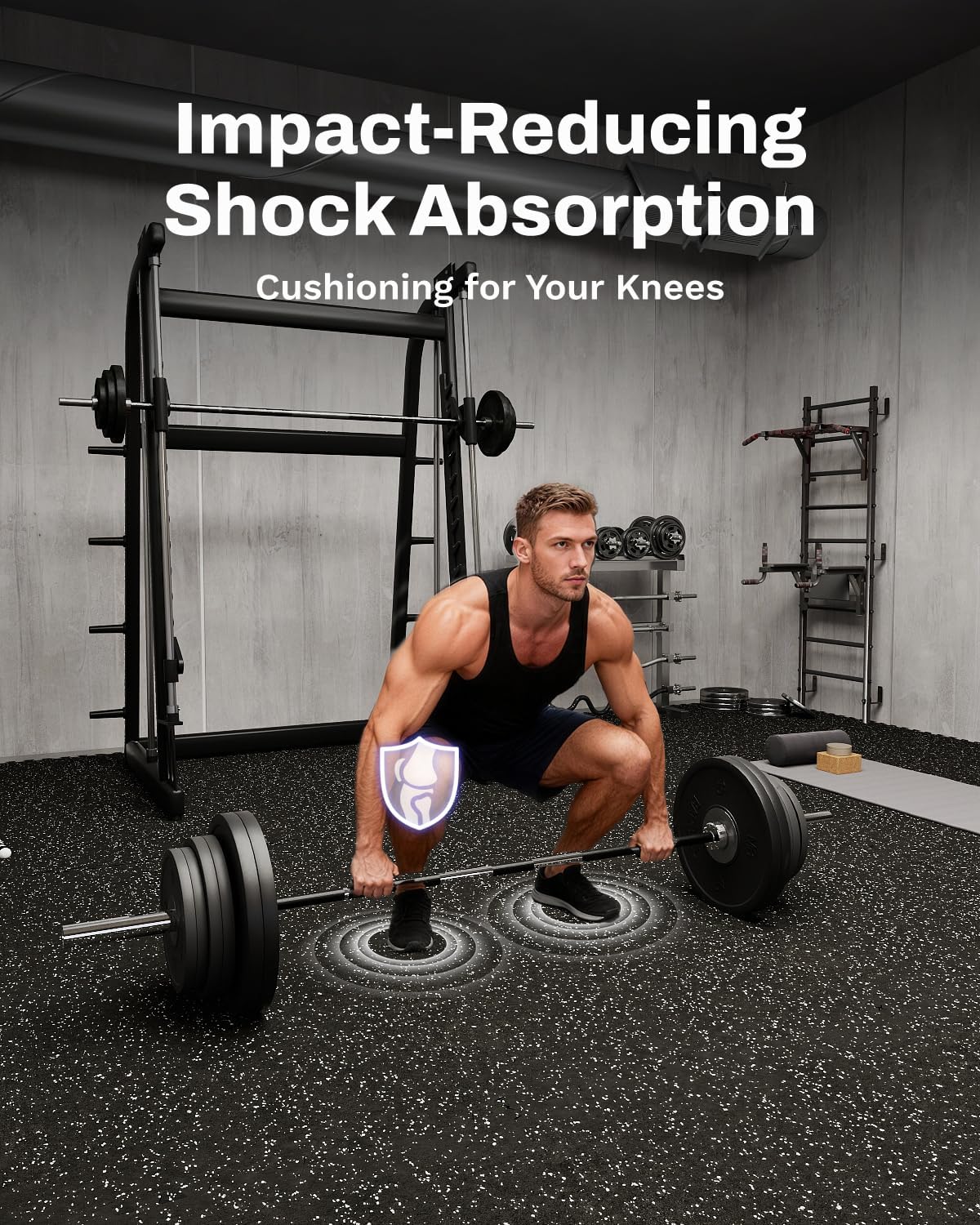 Коврики для тренировок толщино – обзор и цена Home Gym Rubber Flooring