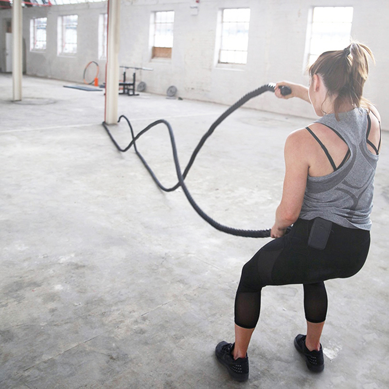 Фитнес-канаты для кроссфита 9М – обзор и цена Battle Rope Heavy